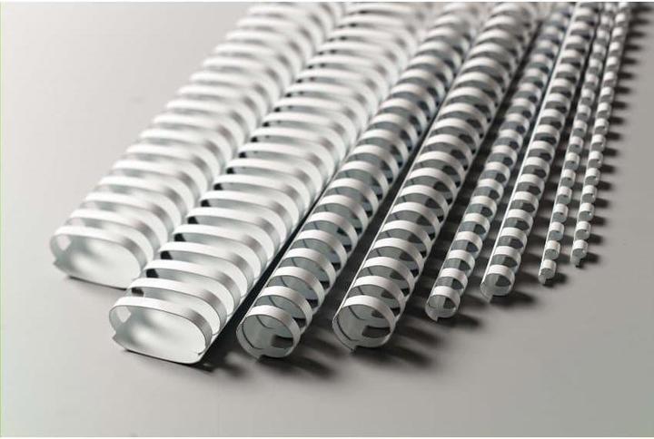 Actual product image GBC Spiral for binding plastic 16 mm, white (100pcs.)