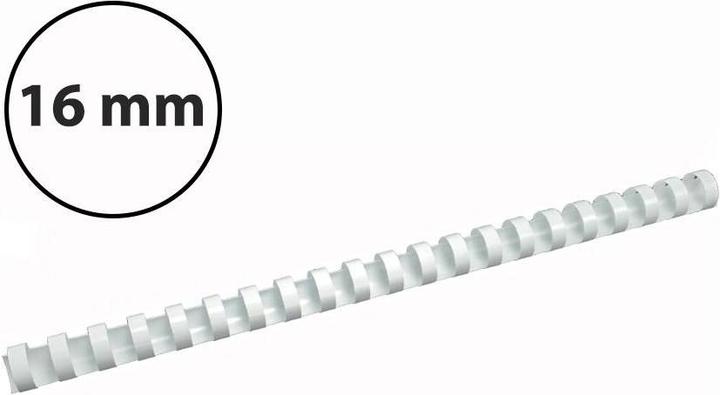 Actual product image GBC Spiral for binding plastic 16 mm, white (100pcs.)