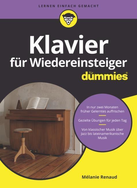 Produktbild Klavier für Wiedereinsteiger für Dummies (Deutsch, Renaud, Mélanie, 2021)