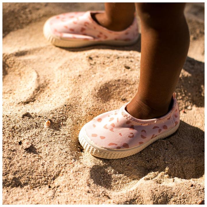 Produktbild Swim Essentials Lycra Badeslippers Old Leopard (26)