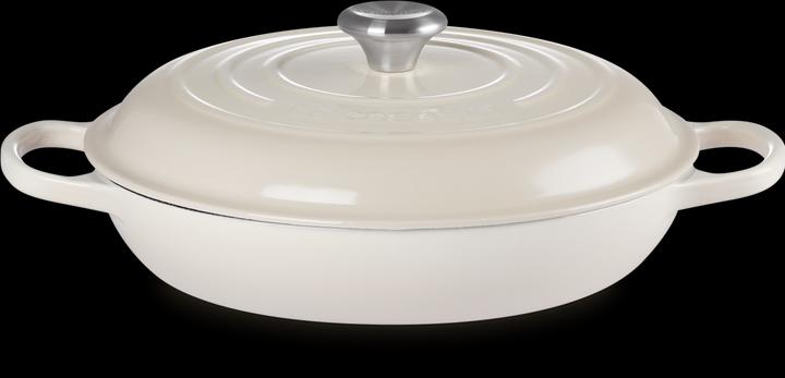 Produktbild Le Creuset Gourmet-Profitopf Signature Ø 30cm, rund (30 cm, Bräter + Schmortopf, Gusseisen)
