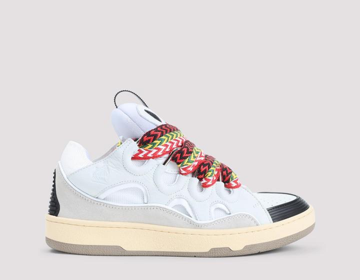 Image du produit Lanvin curb sneakers in leather and suede with multicolor laces (42)