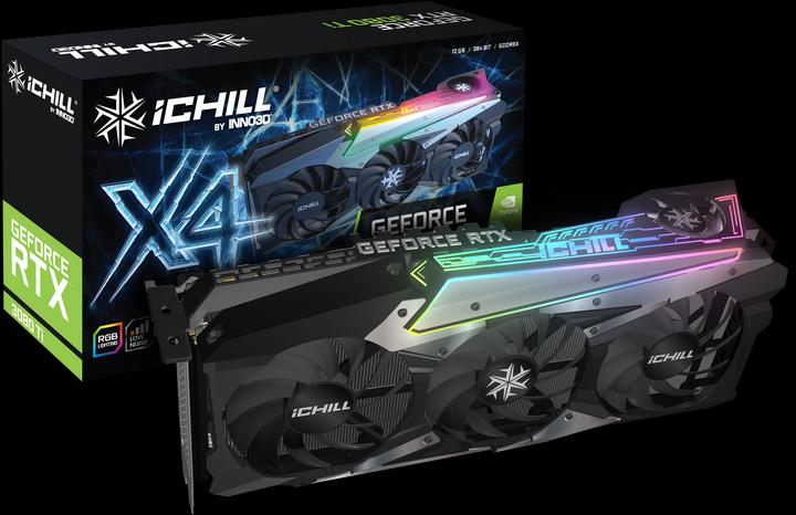 Produktbild Inno3D RTX3080 TI iChill X4 12GB GDDR6X HDMI 3xDP (12 GB)
