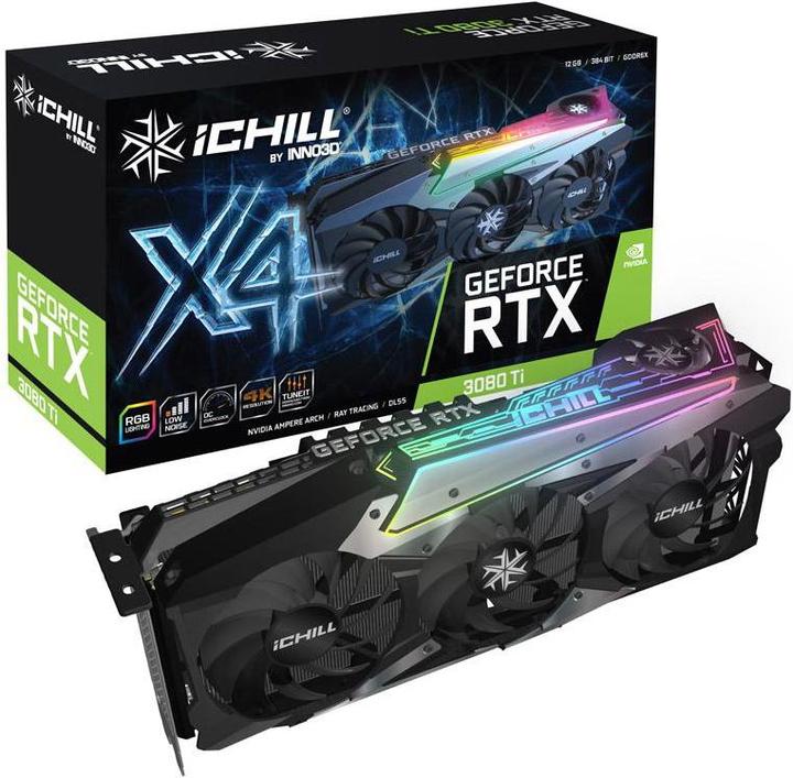 Produktbild Inno3D RTX3080 TI iChill X4 12GB GDDR6X HDMI 3xDP (12 GB)