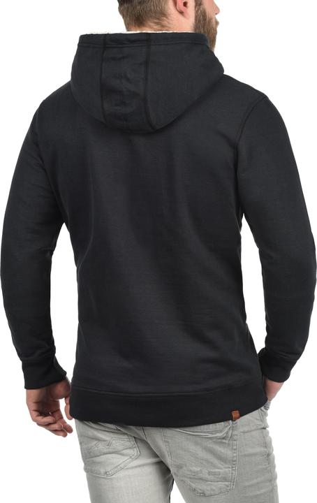 Actual product image Blend Hulker Teddy Men's Zip Up Sweater Zipper Jacket With Teddy Fleece With Hood With Teddy Fur Lin (XXL)
