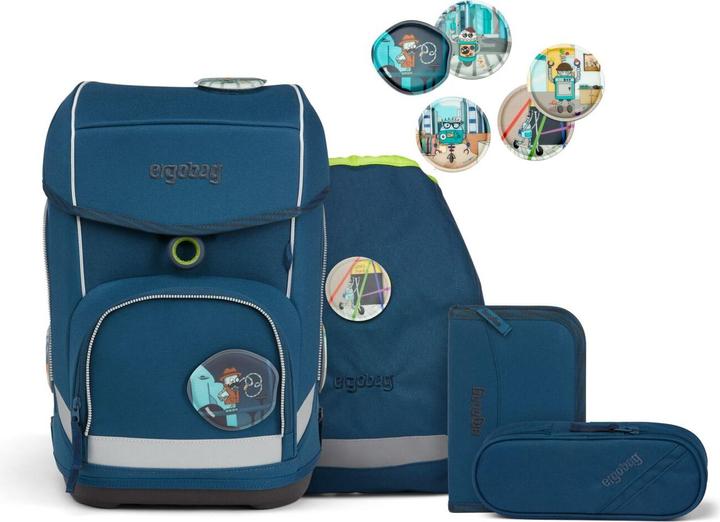 Ergobag cubo 5-tlg. Set RobotBär Eco (19 l)