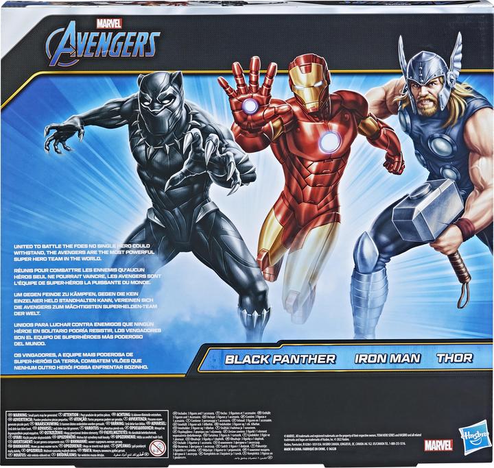 Immagine prodotto Hasbro Black Panther Iron Man Thor