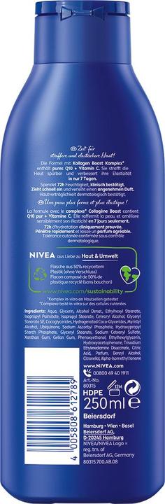 Image du produit NIVEA Q10 Straffende Body Milk + Vitamin C Duo (Lait pour le corps, 500 ml)