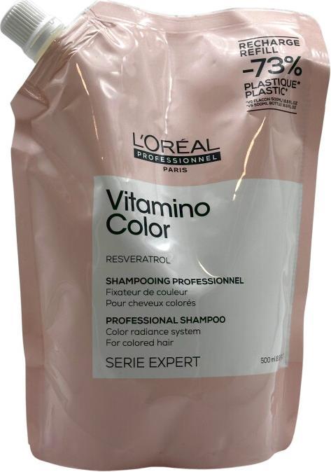 Actual product image L'Oréal Professionnel Series Expert Vitamino Colour Refill (500 ml, Liquid shampoo)