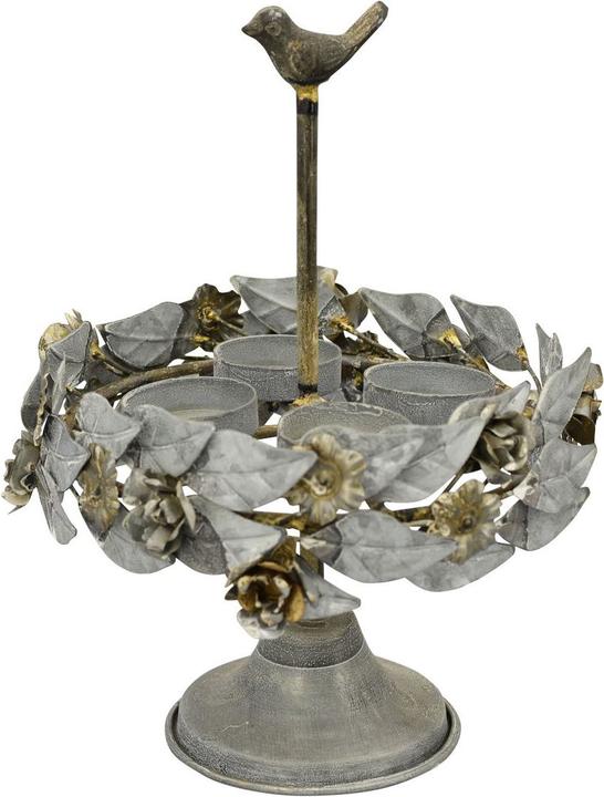 Exner Garten und Wohnaccessoires KerzenHalter Junker - Metall - 24x24x30,5 cm