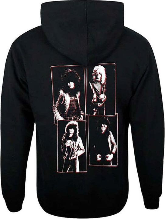 Immagine prodotto Motley Crue Felpa 40 Years con cappuccio e zip a tutta lunghezza (L)