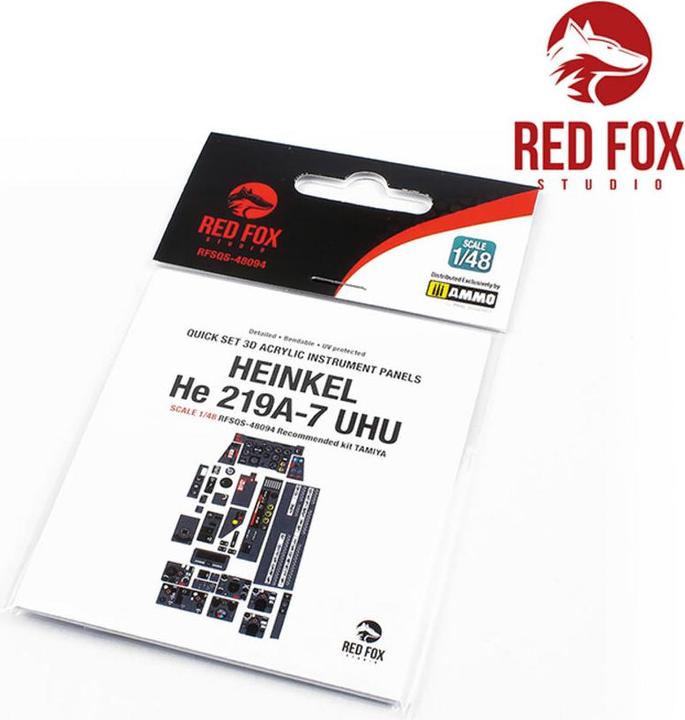 Produktbild 1/48 HE 219A-7 Uhu (for Tamiya kit)