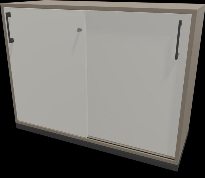 Actual product image Narbutas Choice sliding door cabinet (100 x 40 x 76 cm)