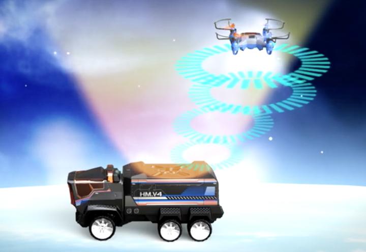Image du produit Silverlit Mission de drone avec camion