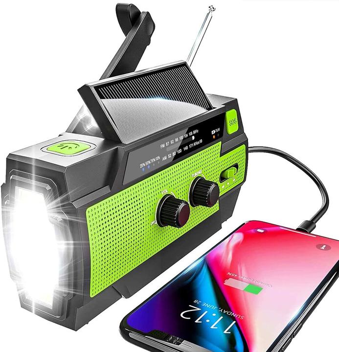 Actual product image Yikanwen Solar Radio (FM, AM)