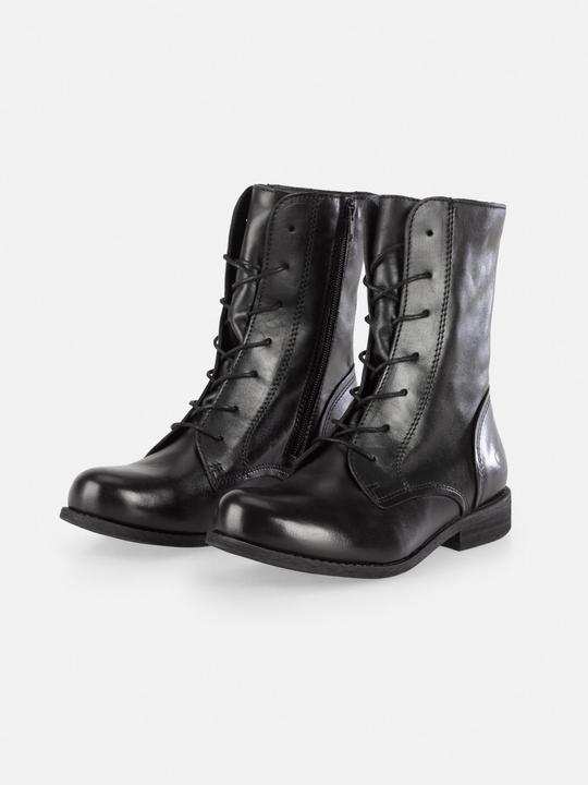 Actual product image Felmini Wide Fit W103 lace-up boot made of genuine leather, with inner zip and low heel. (41)