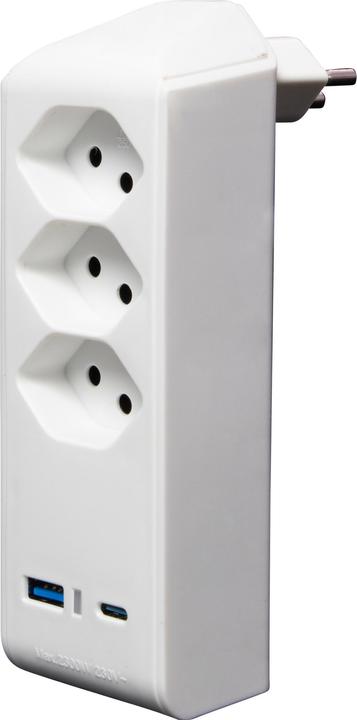 Brennenstuhl cleverLINE (Tipo 13, USB-A, USB-C, 3 x)
