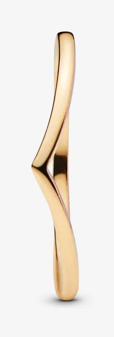 Actual product image Pandora Shine Wishbone Ring (56)