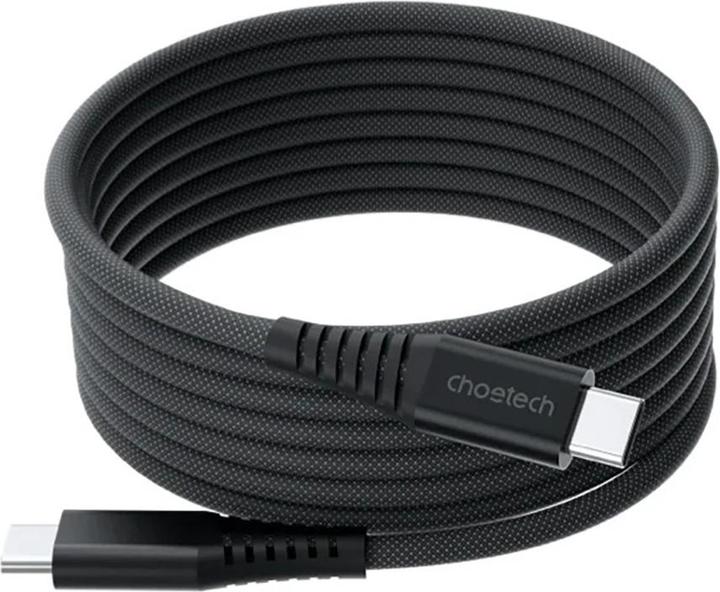 Produktbild Choetech XCC-1051 USB-C to USB-C cable, PD 240W 1.8m (black) (1.80 m, USB 3.2 Gen 2, 240 W)