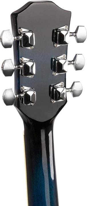 Image du produit Max Guitare western SoloJam Set bleu (Set de guitares acoustiques, Palissandre, Tilleul)