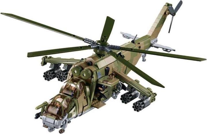 Produktbild Sluban SL96007 - Hubschrauber MI-24S Gunship