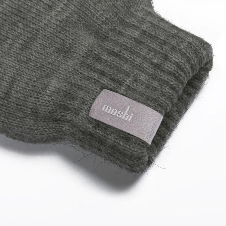Actual product image Moshi Digits Touchscreen Gloves - Dark Gray (L) (L)