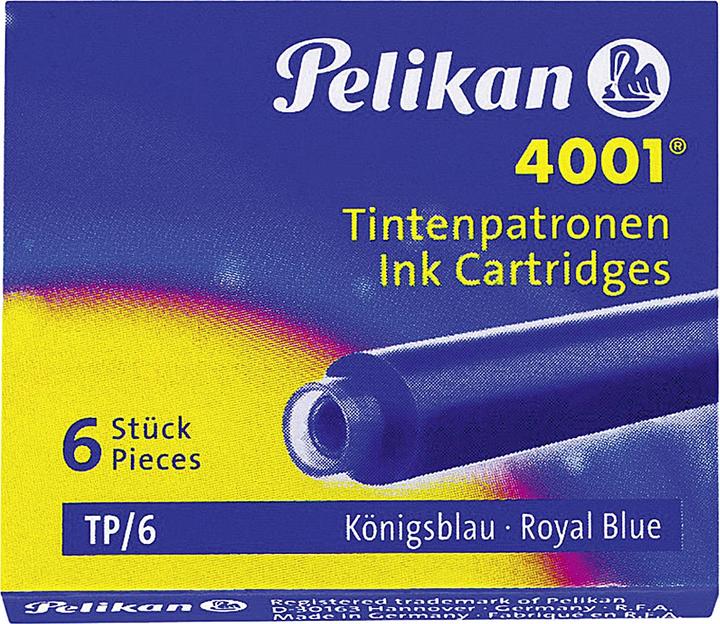 Immagine prodotto Pelikan 4001 Tp/6 (cartucce d'inchiostro, Blu)