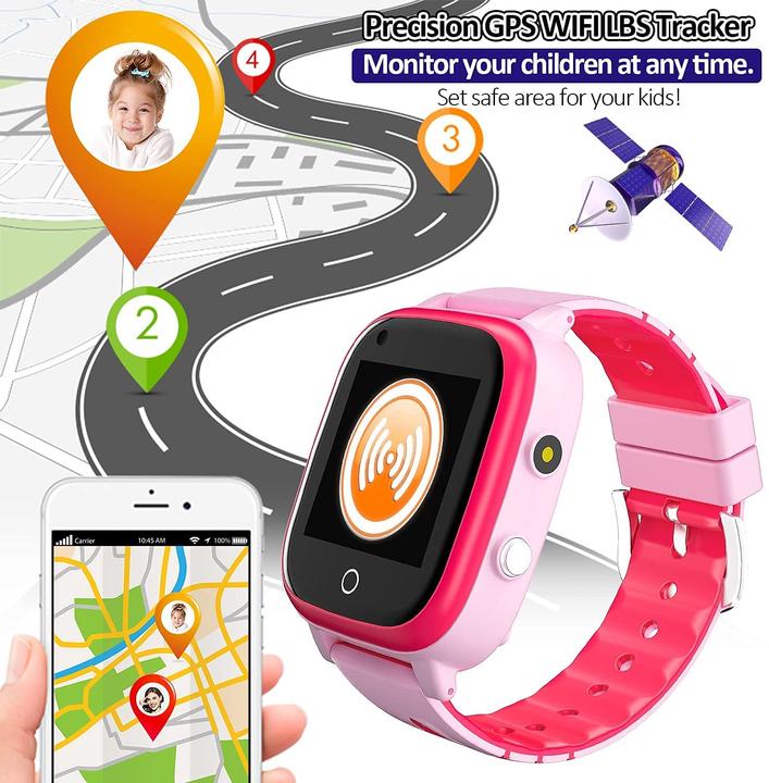 Image du produit Okyuk Smartwatch pour filles garçons (4G)