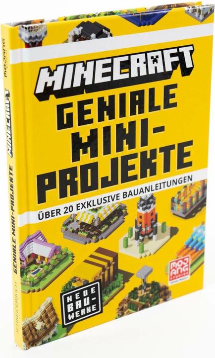 Image du produit Minecraft Geniale Mini-Projekte. Über 20 exklusive Bauanleitungen (Allemand, Mojang Ab, Josef Shanel, Matthias Wissnet, Minecraft, 2023)
