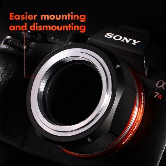 Actual product image K&F Concept Pro Bajonettadapter - M42 / Sony E