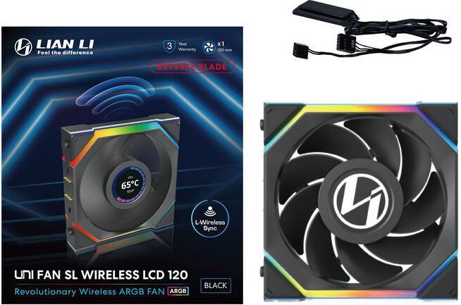 Actual product image Lian-Li UNI FAN SL Wireless Reverse Blade (120 mm, 1 x)