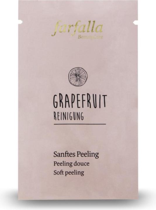 Actual product image Farfalla GRAPEFRUIT Cleansing - Gentle Peeling (Exfoliation, 10 ml)