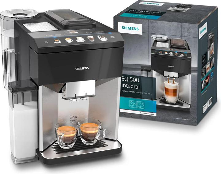 Immagine prodotto Siemens EQ.500 TQ507R03 - Macchina da caffè espresso automatica - Zwart (Spina UE)