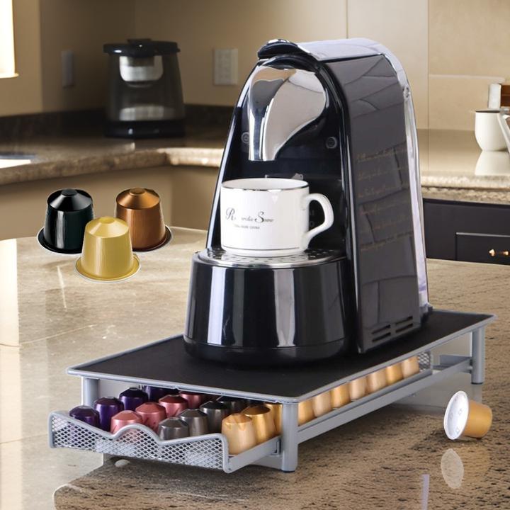 Image du produit Cheffinger Boîte à capsules de café pour 40 capsules Nespresso