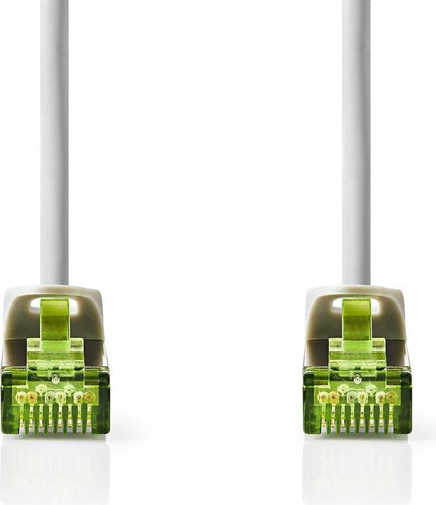 Produktbild Nedis Cat 7 Kabel | S/FTP | RJ45 Stecker | RJ45 Stecker | 3.00 m | Snagless | Rund | LSZH | Grau | L (S/FTP, CAT7, 3 m)