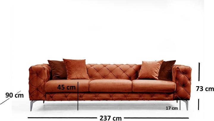 Actual product image Atelier del Sofa Giuliana (3-seater)