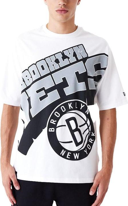 New Era Oversized Shirt - BIG LOGO Brooklyn Nets - L (L)