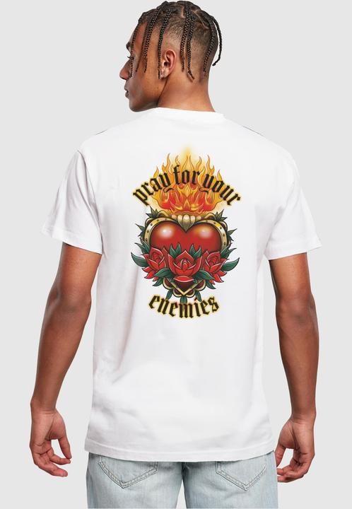 Actual product image Mister Tee Pray For Your Enemies Tee - 142569 (XS)