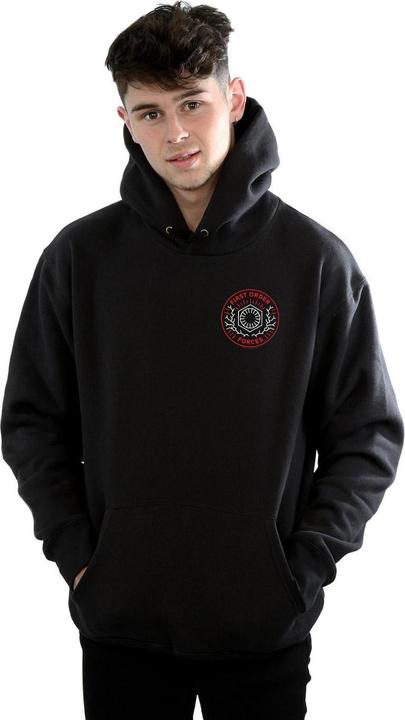 Produktbild Star Wars The Rise Of Skywalker First Order Forces Breast Print Kapuzenpullover (M)