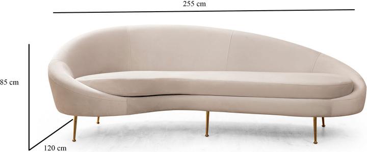 Actual product image Atelier del Sofa Lukas (3-seater)