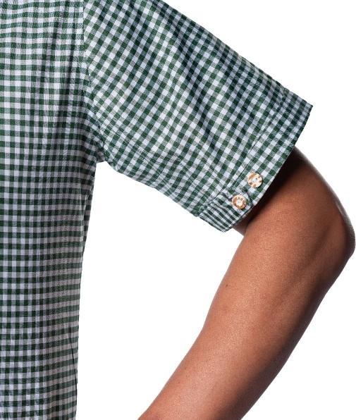 Immagine prodotto PartyChimp Camicia tradizionale Leopold verde a maniche corte taglia M (M)