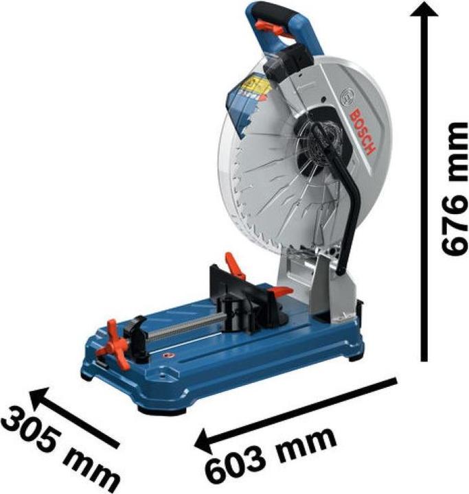 Actual product image Bosch Professional Metalltrennsäge GCD 18V-355 Bosch