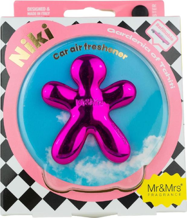 Actual product image Mr & Mrs Fragrance Niki Metal Classic Gardenia of Thaiti