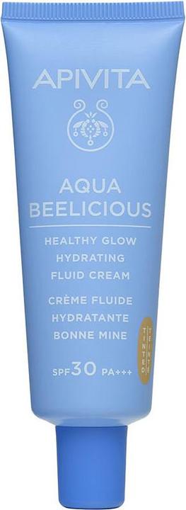 Produktbild Apivita Aqua Beelicious Crema Fluida Iluminadora Hidratante SPF30 con Color 30ml (Sonnencreme Gesicht, SPF 30, 40 ml)