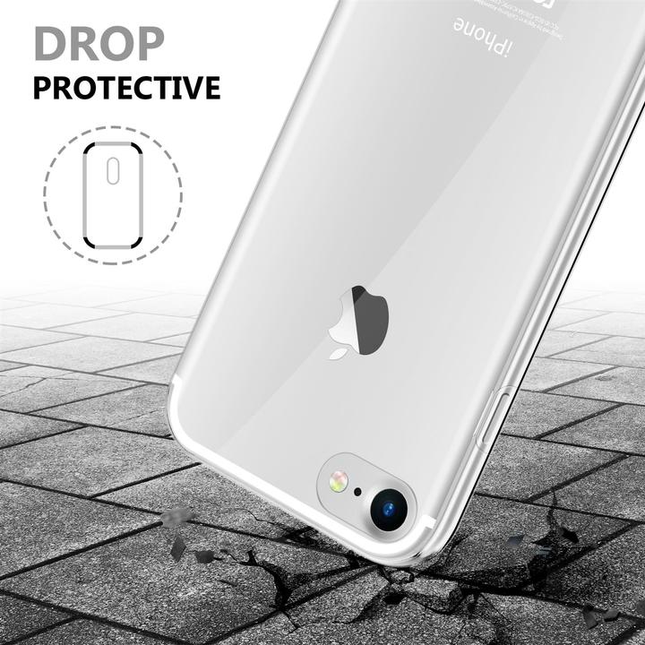 Immagine prodotto Cadorabo TPU 360 gradi di copertura del caso (Apple iPhone 7, Apple iPhone SE (seconda generazione))
