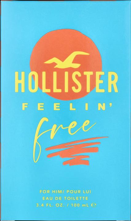 Actual product image Hollister FEELIN FREE 100ml Eau De Toilette EDT (Eau de toilette, 100 ml)