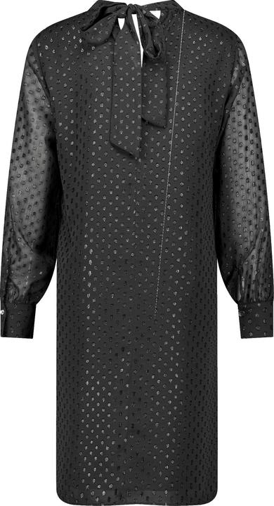 Produktbild Taifun Festliches Chiffonkleid mit Shiny-Dots Kleid Langarm kurz - 64286 (42)