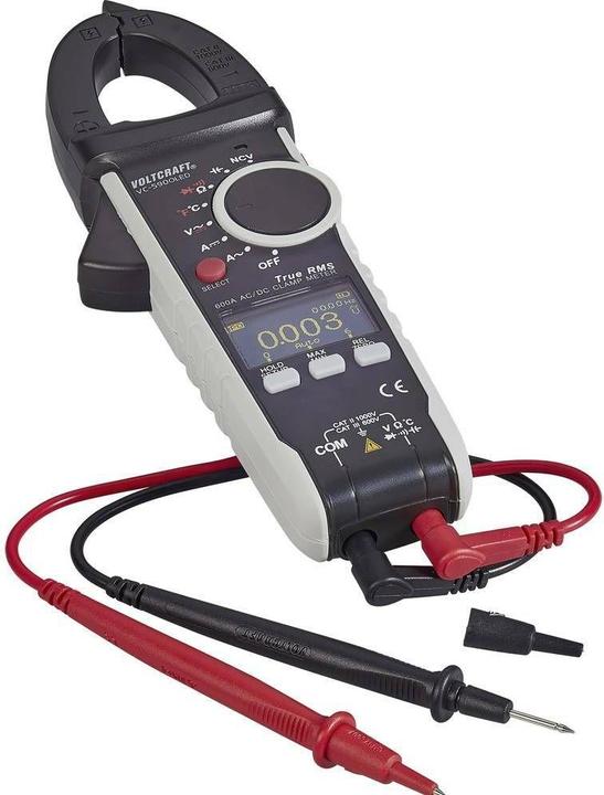 Image du produit Voltcraft Pince ampèremétrique numérique VC590 OLED (CAT III 600V, CAT II 1000V)