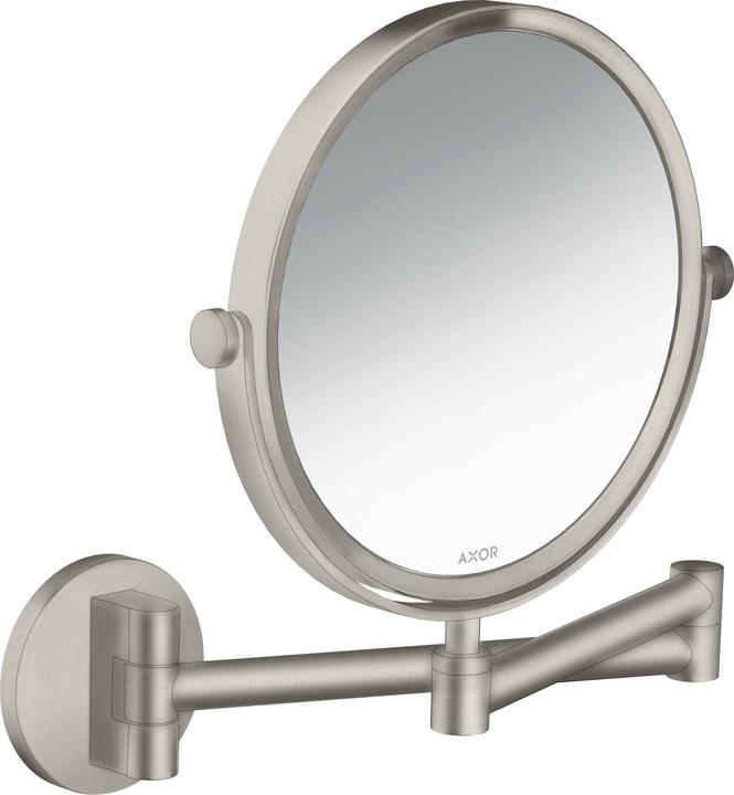 Produktbild hansgrohe Rasierspiegel Axor Universal Circular stainless steel optic