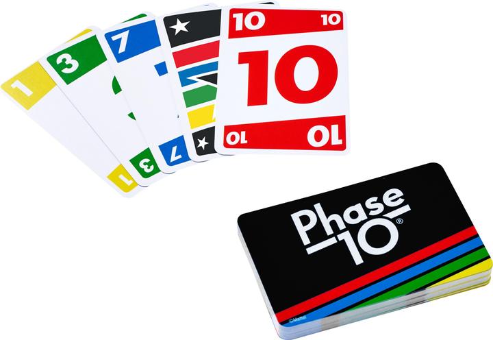 Produktbild Mattel Games Phase 10 (Deutsch, Englisch, Französisch, Italienisch)